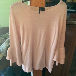 light pink sweater